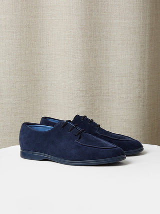 The Pablo in Navy Blue Suede