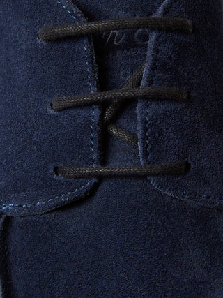 The Pablo in Navy Blue Suede