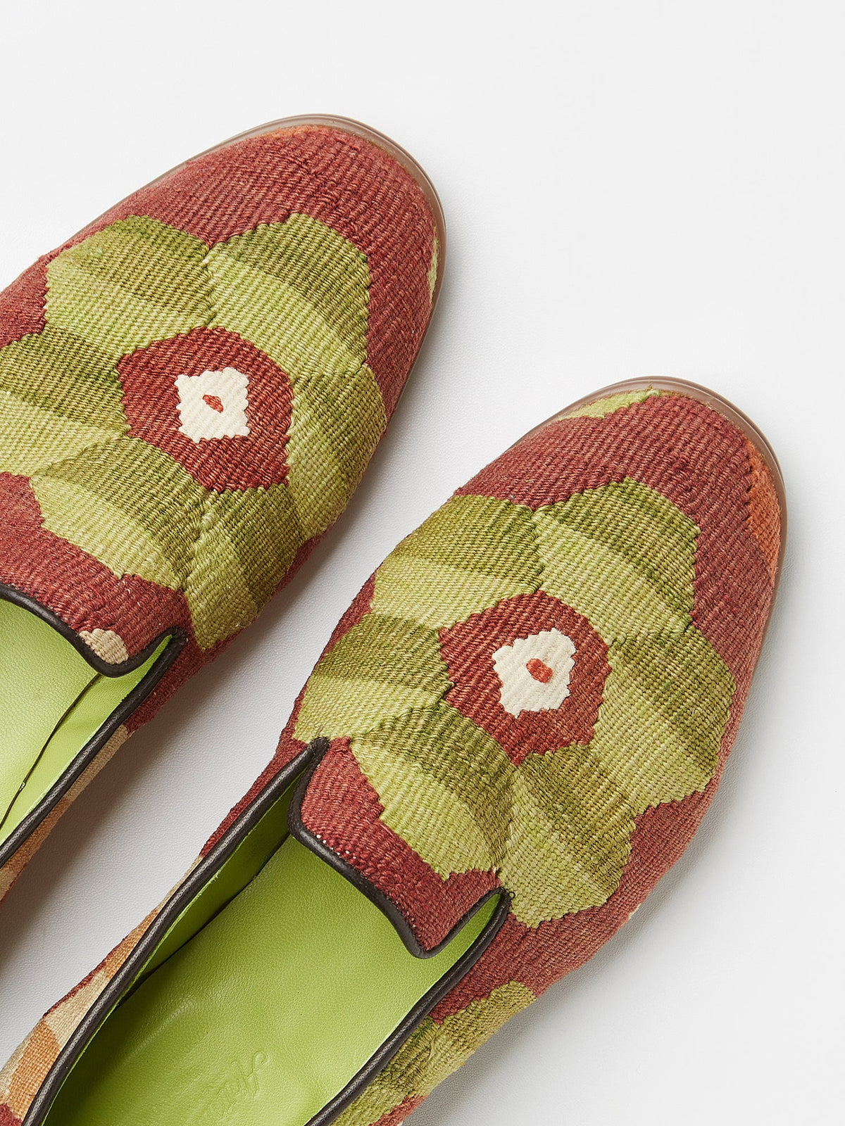 Albert Slipper in Antique Kilim, view 3
