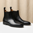Black Calf Leather