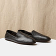 Dark Brown Deer Leather