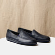 Navy Calf Leather