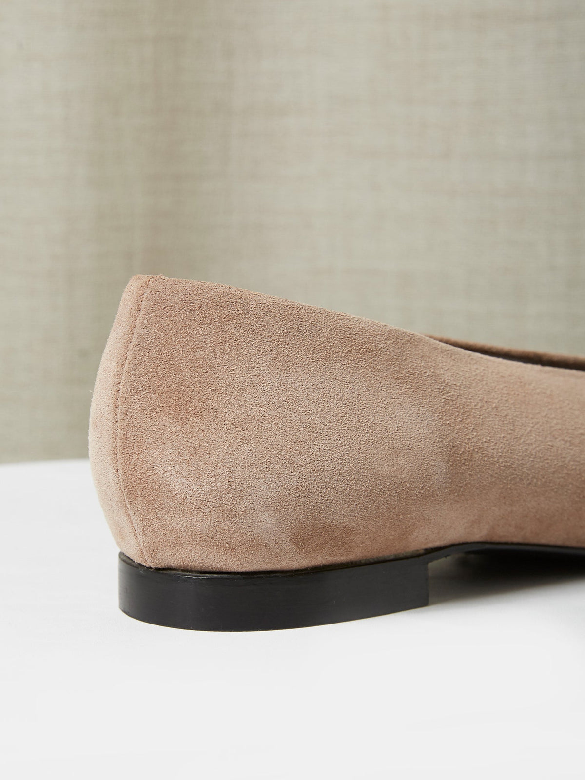 The Amarantos Loafer in Taupe Suede, view 4