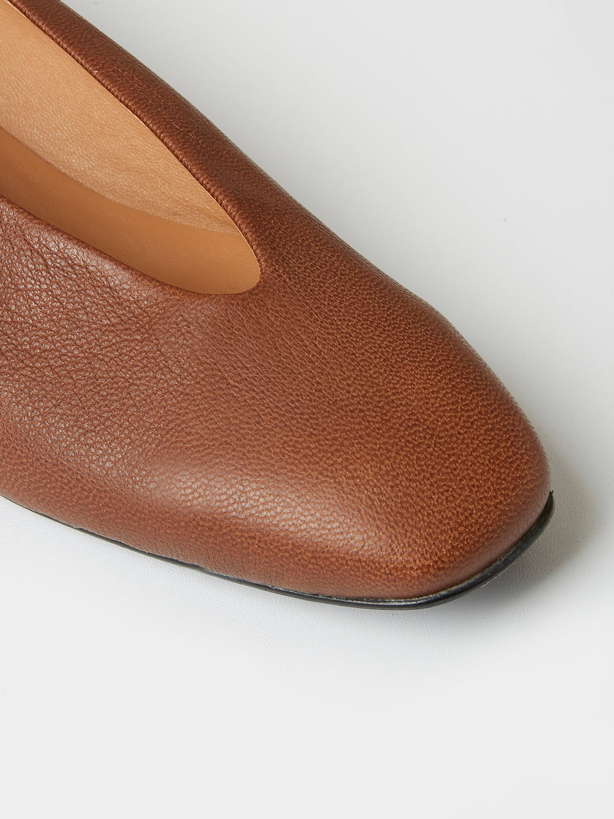 The Amarantos Loafer in Tan Deerskin, view 5