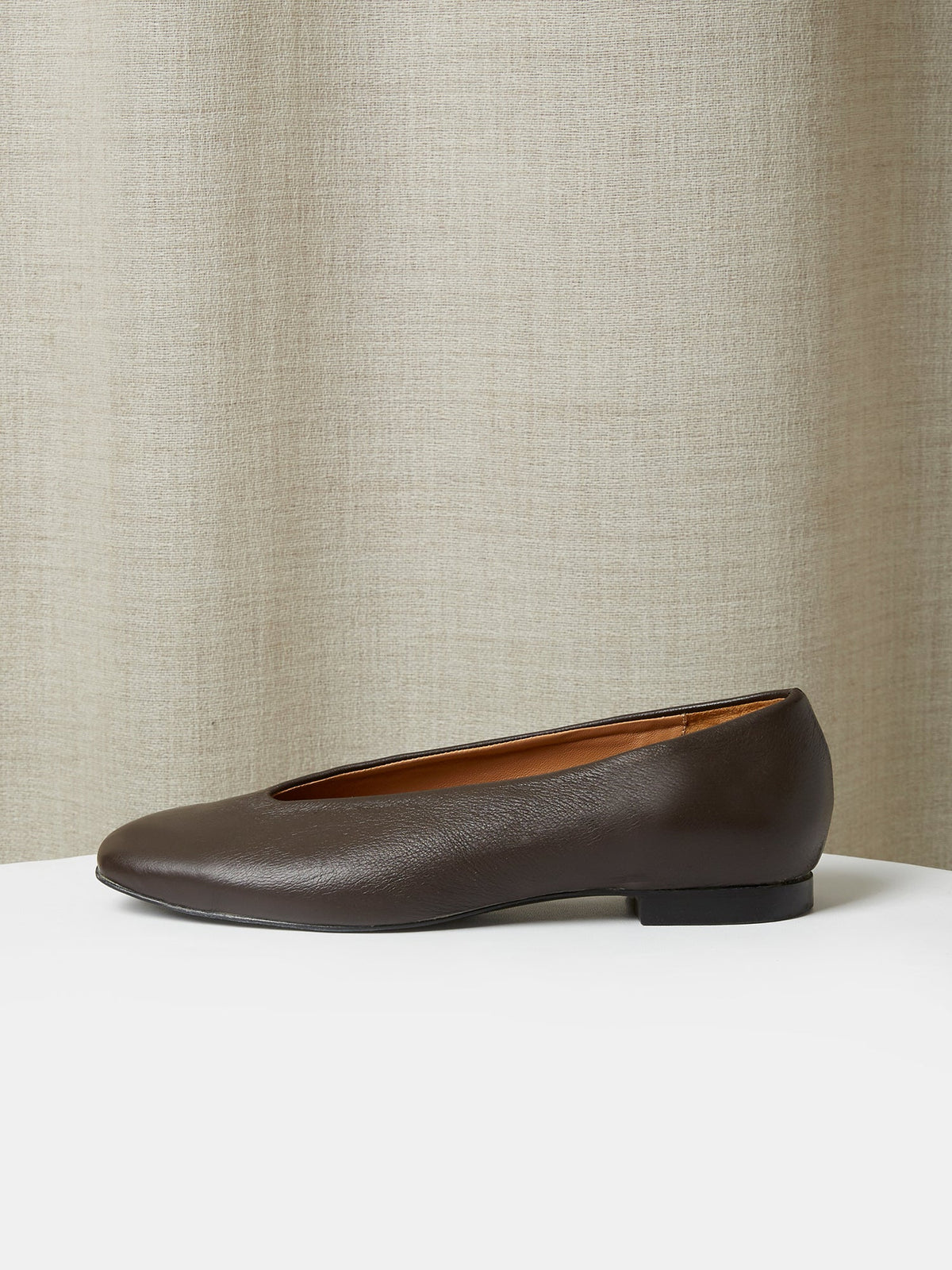 The Amarantos Loafer in Chocolate Brown Deer Leather, view 2