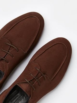The Pablo in Chocolate Brown Suede