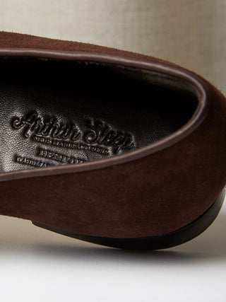Chocolate Suede Caledonian Loafer