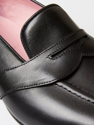 Black Calf Caledonian Loafer