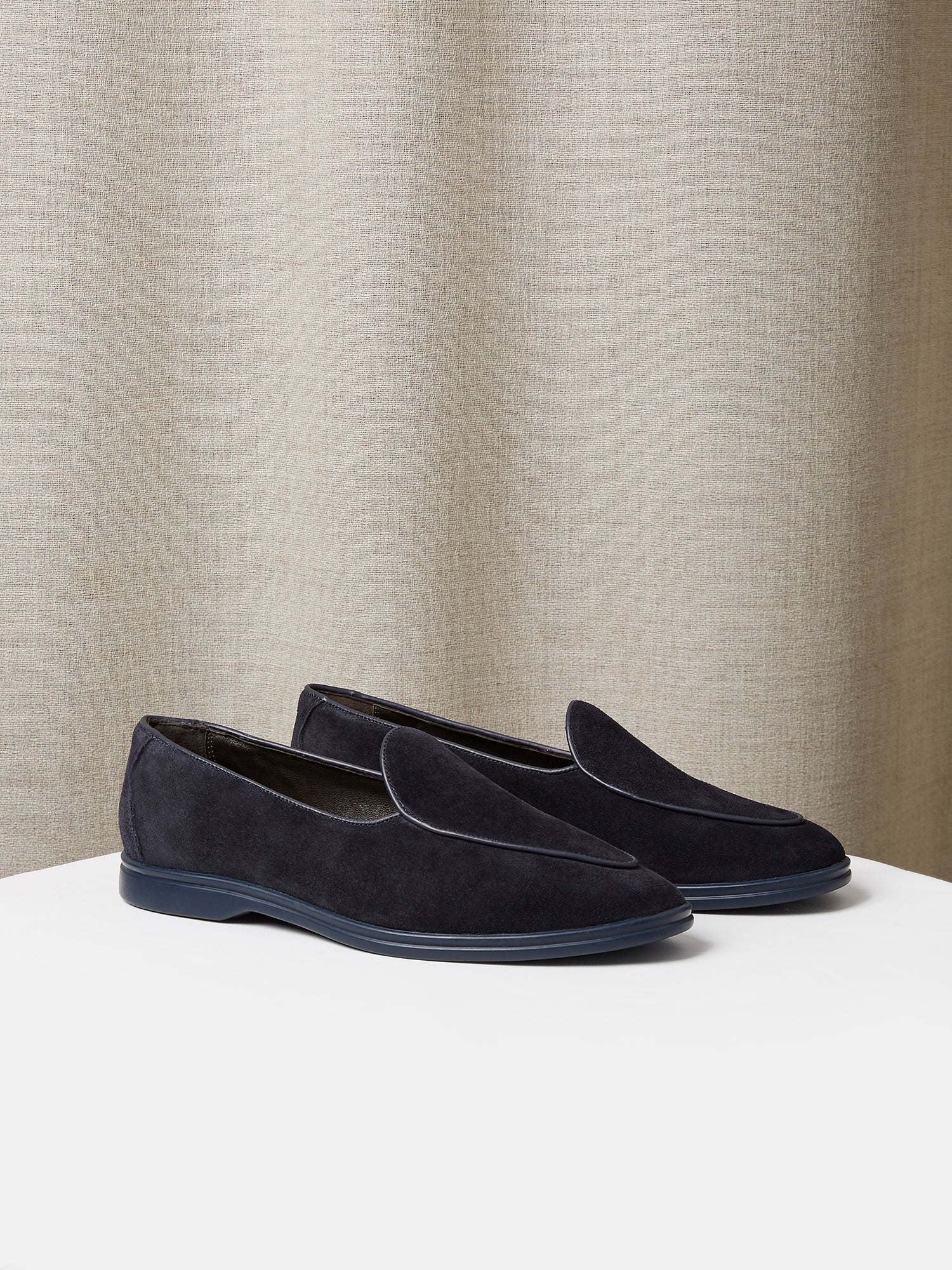 Belgian hot sale loafers suede