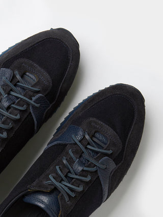 The Runner in Navy Cashmere Washout
