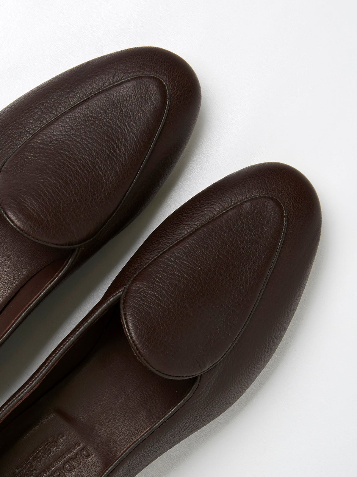 Belgian Loafer in Brown Deerskin, view 3