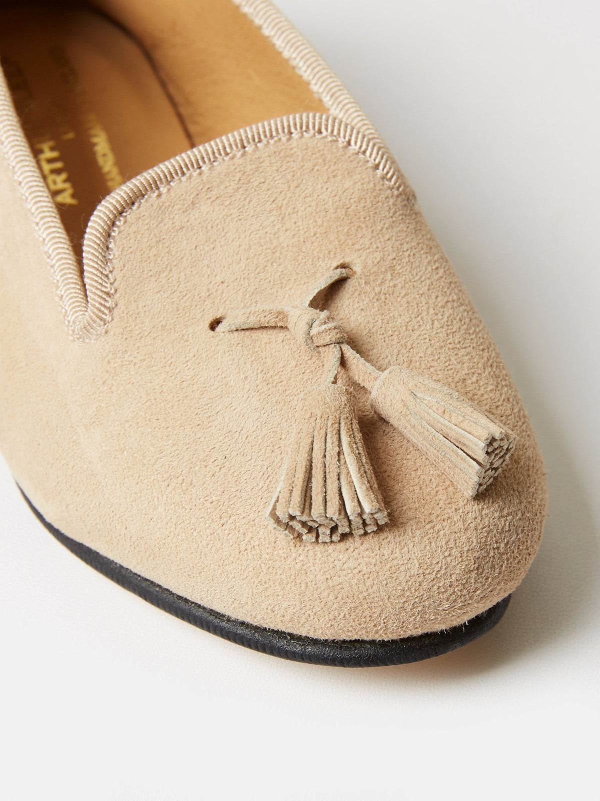 Children's Loafers in Sand Suede, view 4