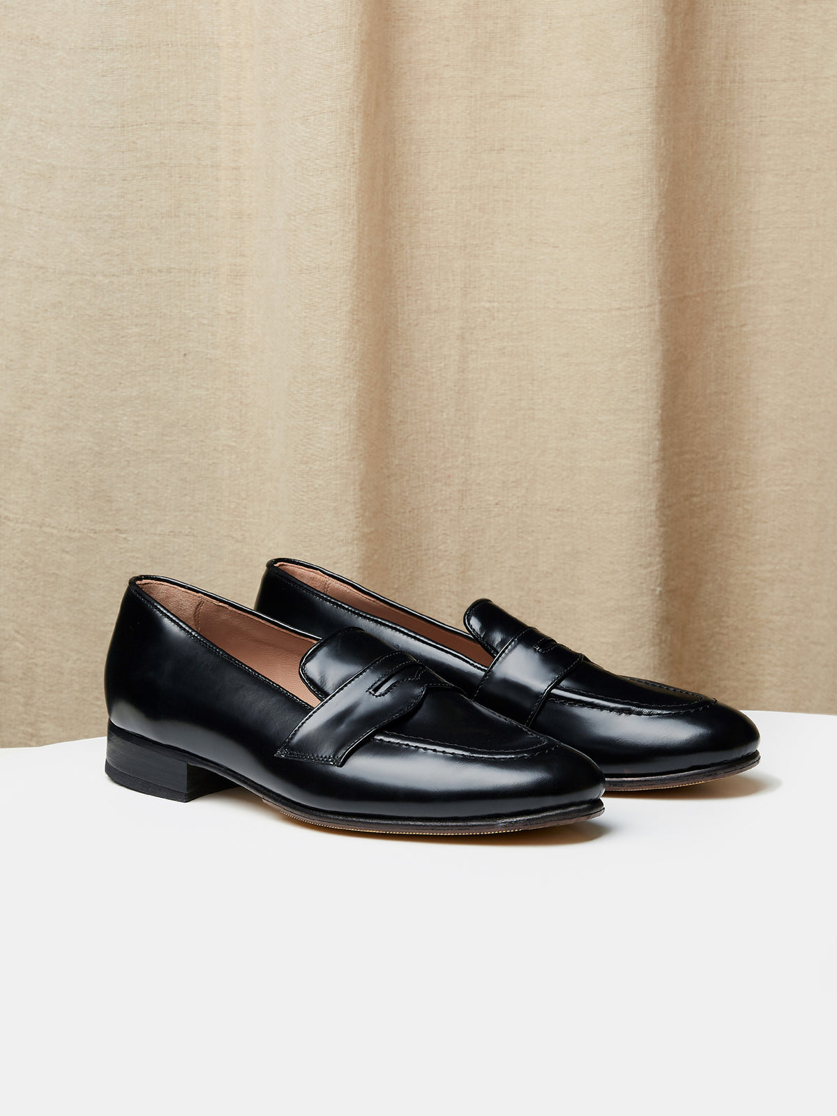The Penny Loafer in Leather, view 8
