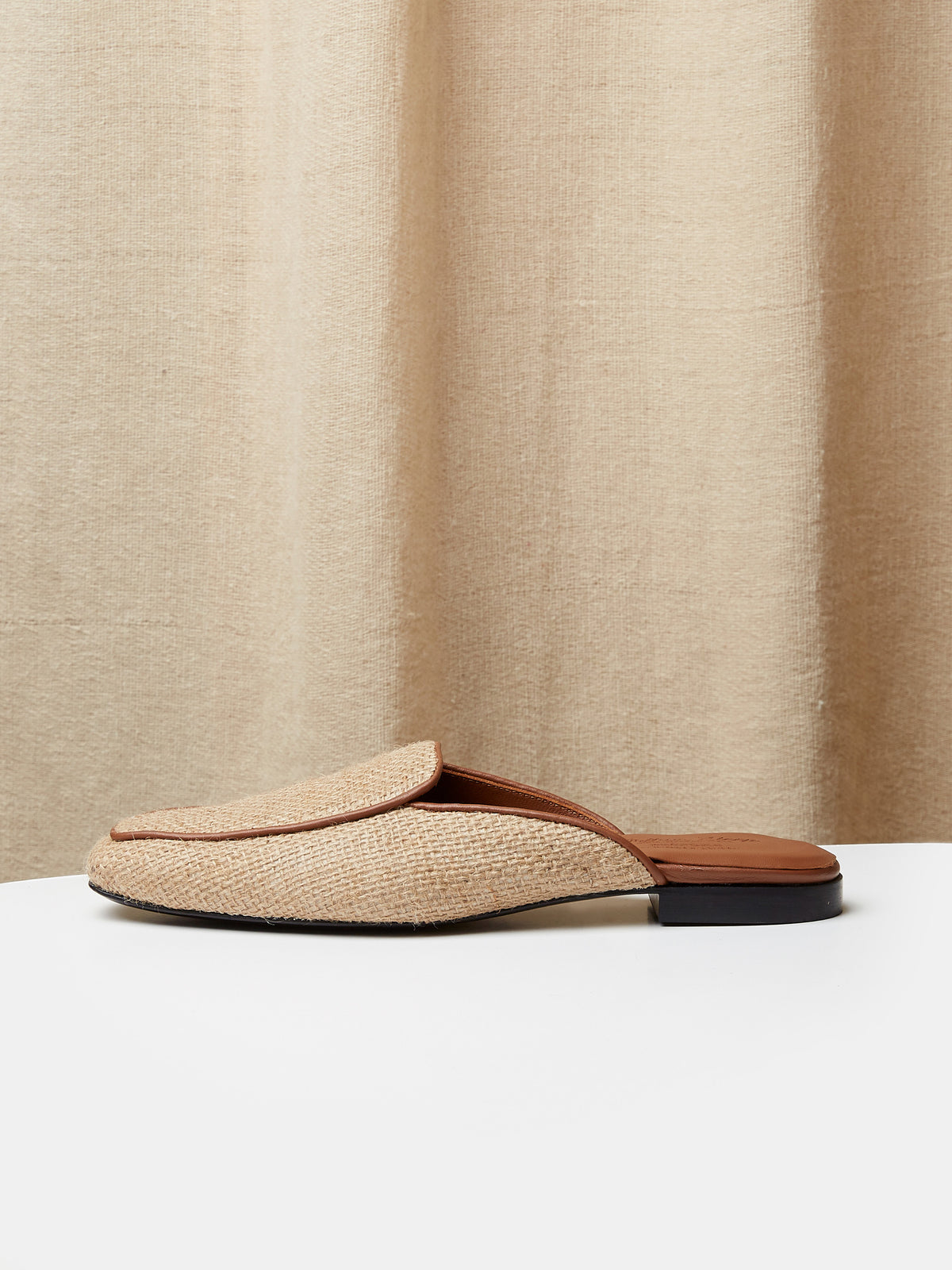 Mule in Sand Raffia, view 2
