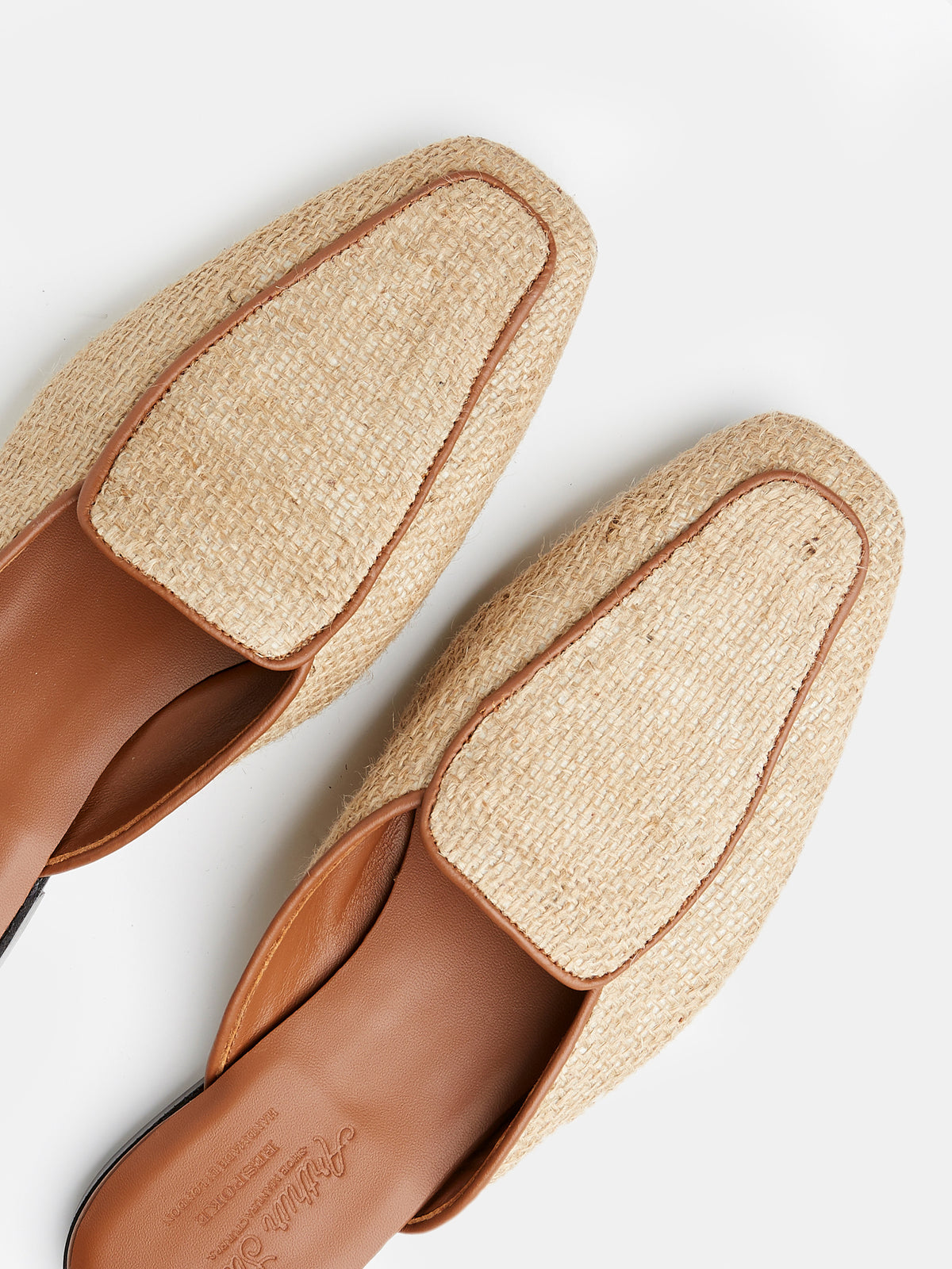 Mule in Sand Raffia, view 3