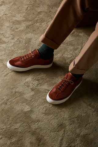 The Raf Sneaker in Tobacco