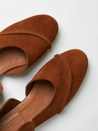 Kanagawa Unlined Tan Suede Loafer