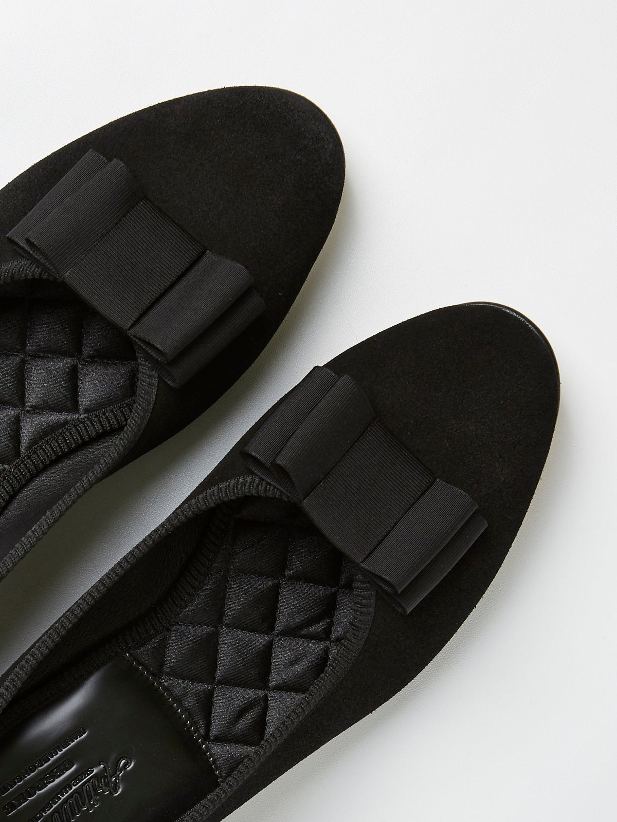 Opera Pump in Unlined Black Suede, view 3