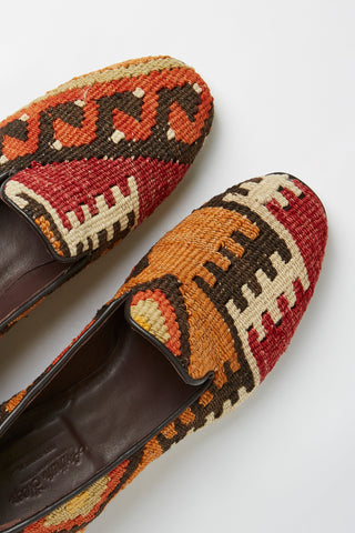 Antique Kilim Loafers