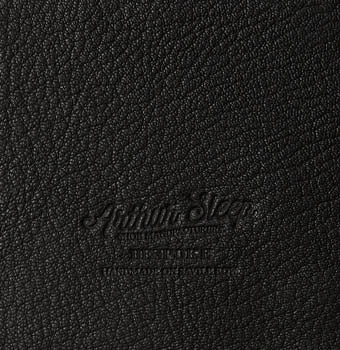 Deer leather in black