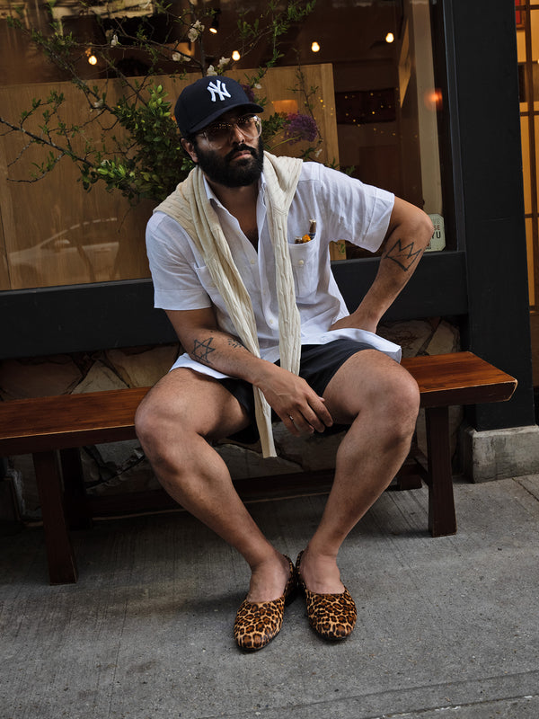 The Castro Loafer in Jaguar Pony Hair