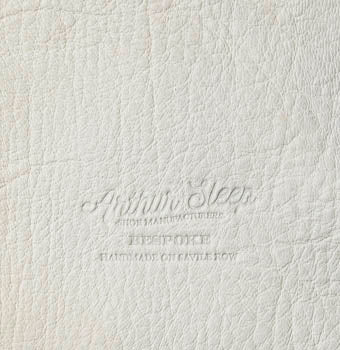 Deer leather in ivory
