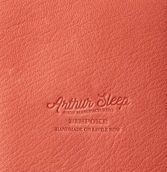Deer leather in pink