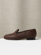 The Pintuck Loafer in Leather, view 2