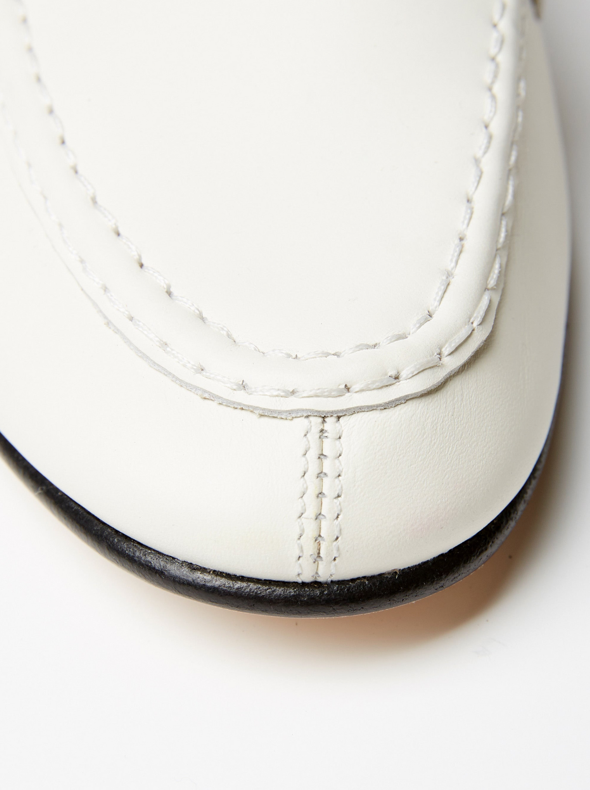 Split-Toe Penny Loafer in Leather, view 5