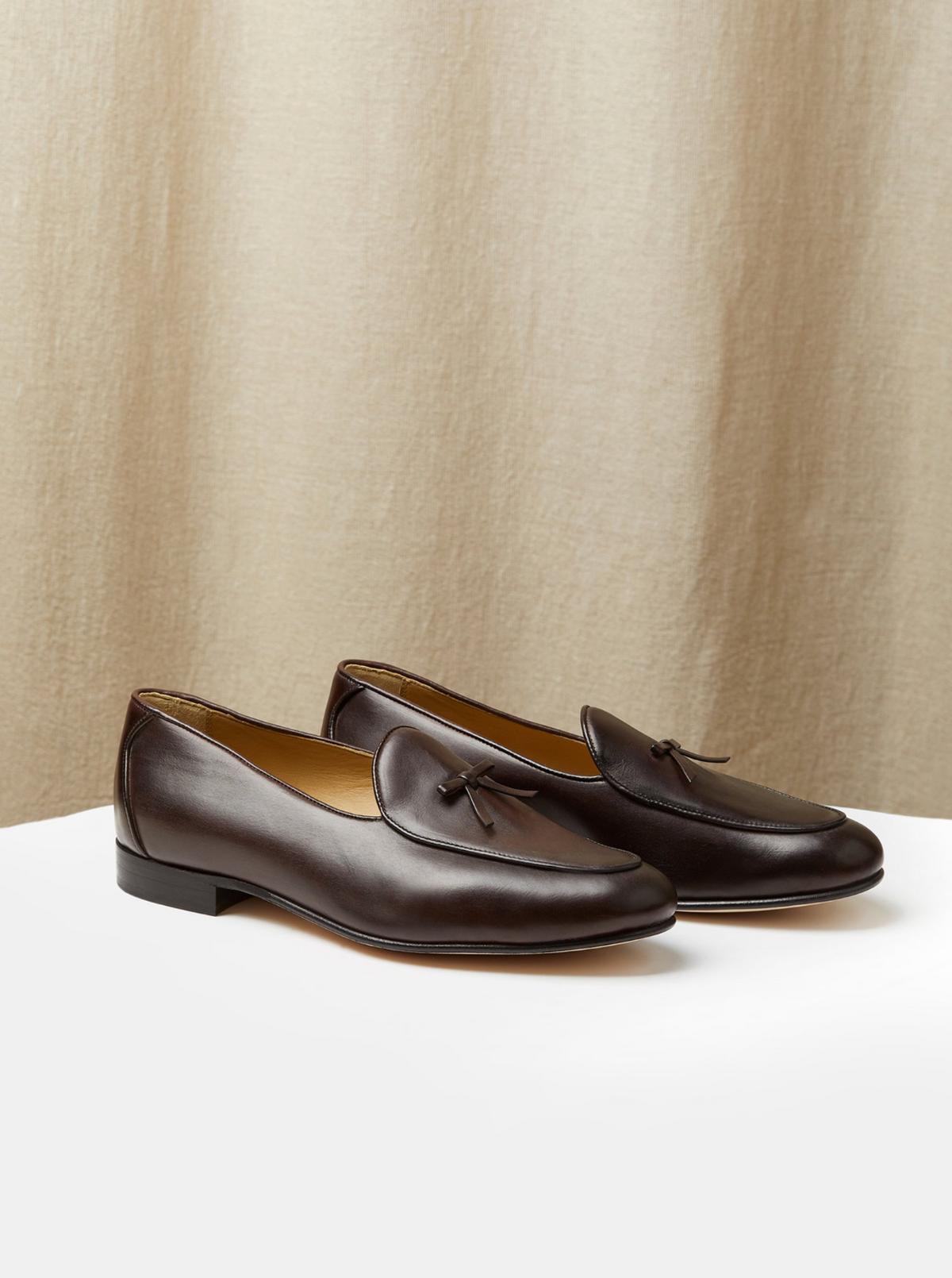 Belgian Loafer in Leather, view 2