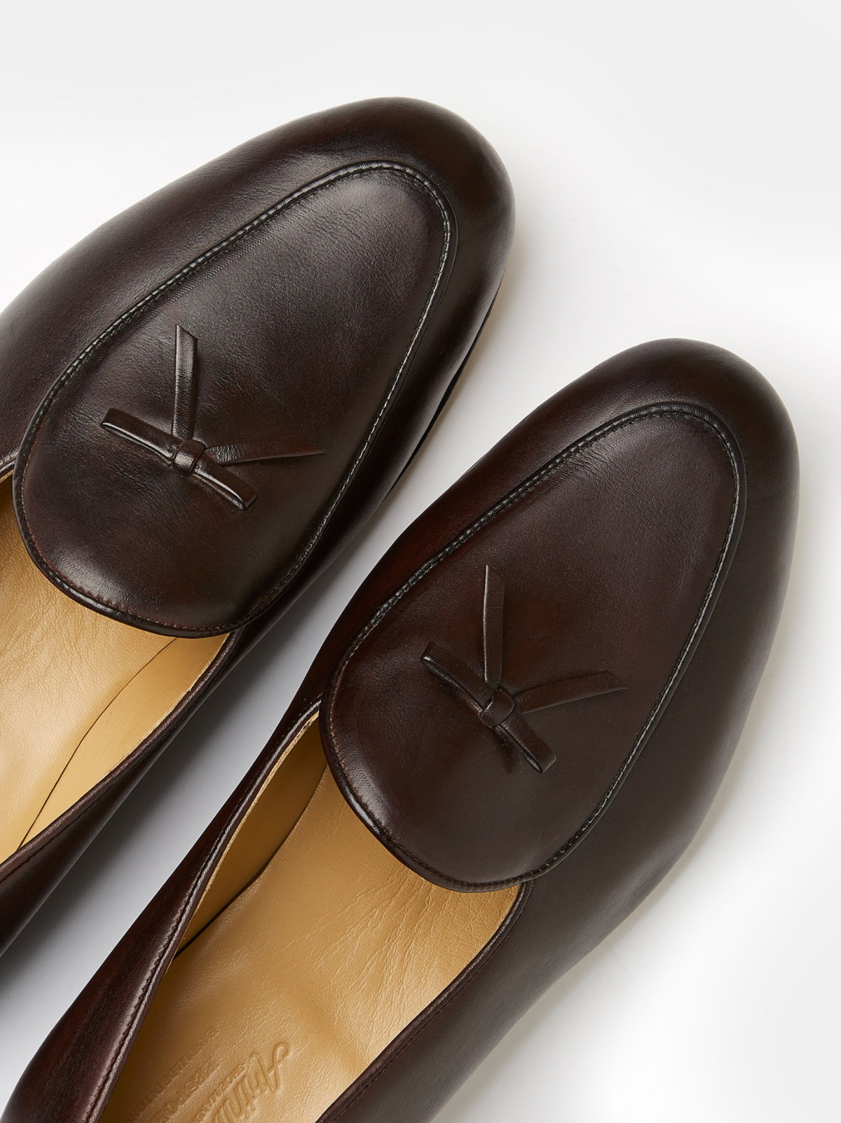 Belgian Loafer in Leather, view 4