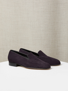 The Pintuck Loafer in Suede, view 10
