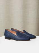 The Pintuck Loafer in Leather, view 7