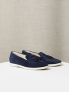 The Tassel Loafer in Suede, view 8