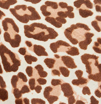 Pony hair in snow leopard