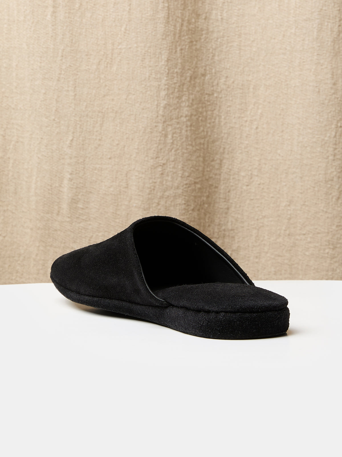 Globetrotter Glide Mule in Black suede, view 4