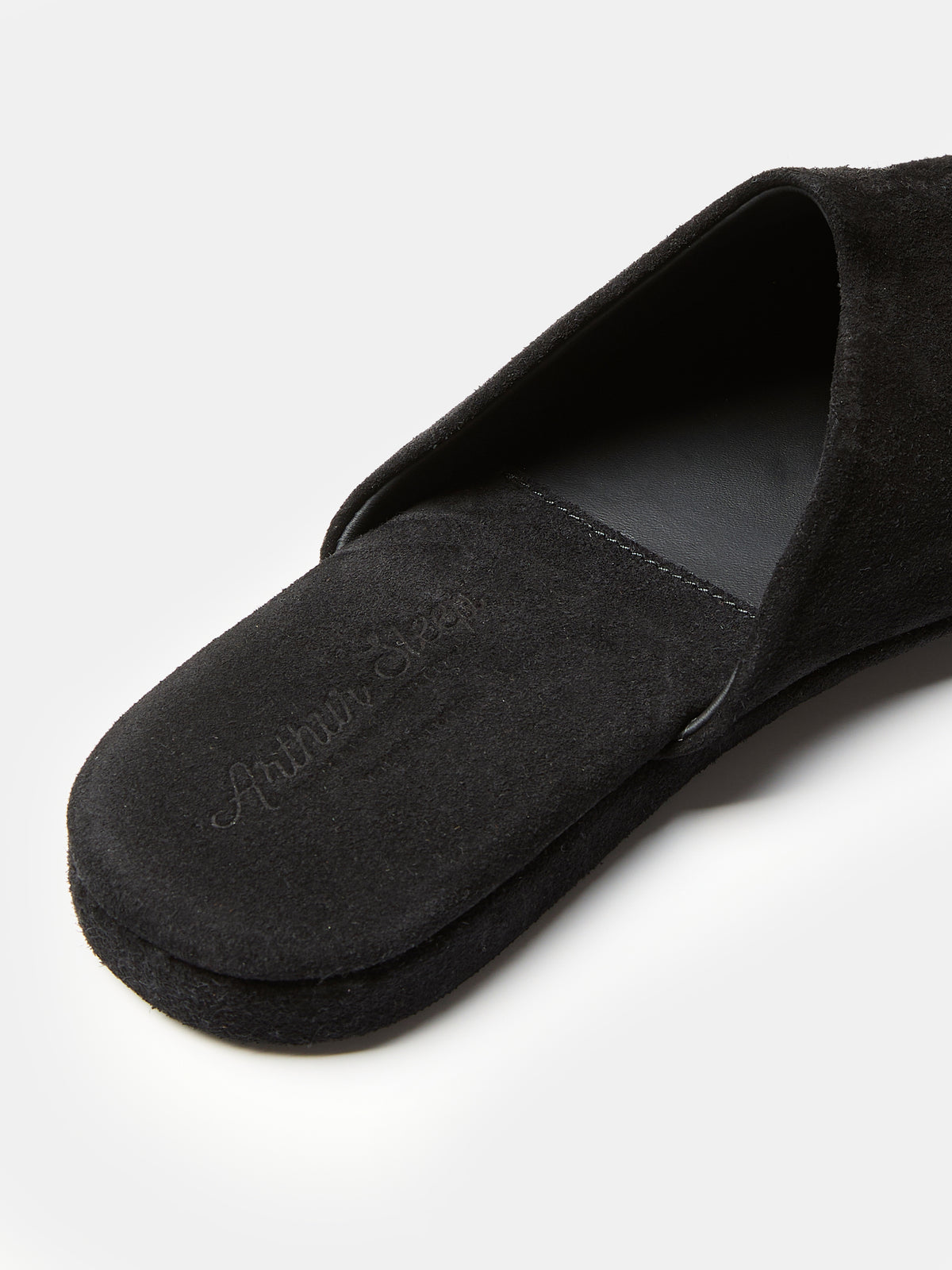 Globetrotter Glide Mule in Black suede, view 5