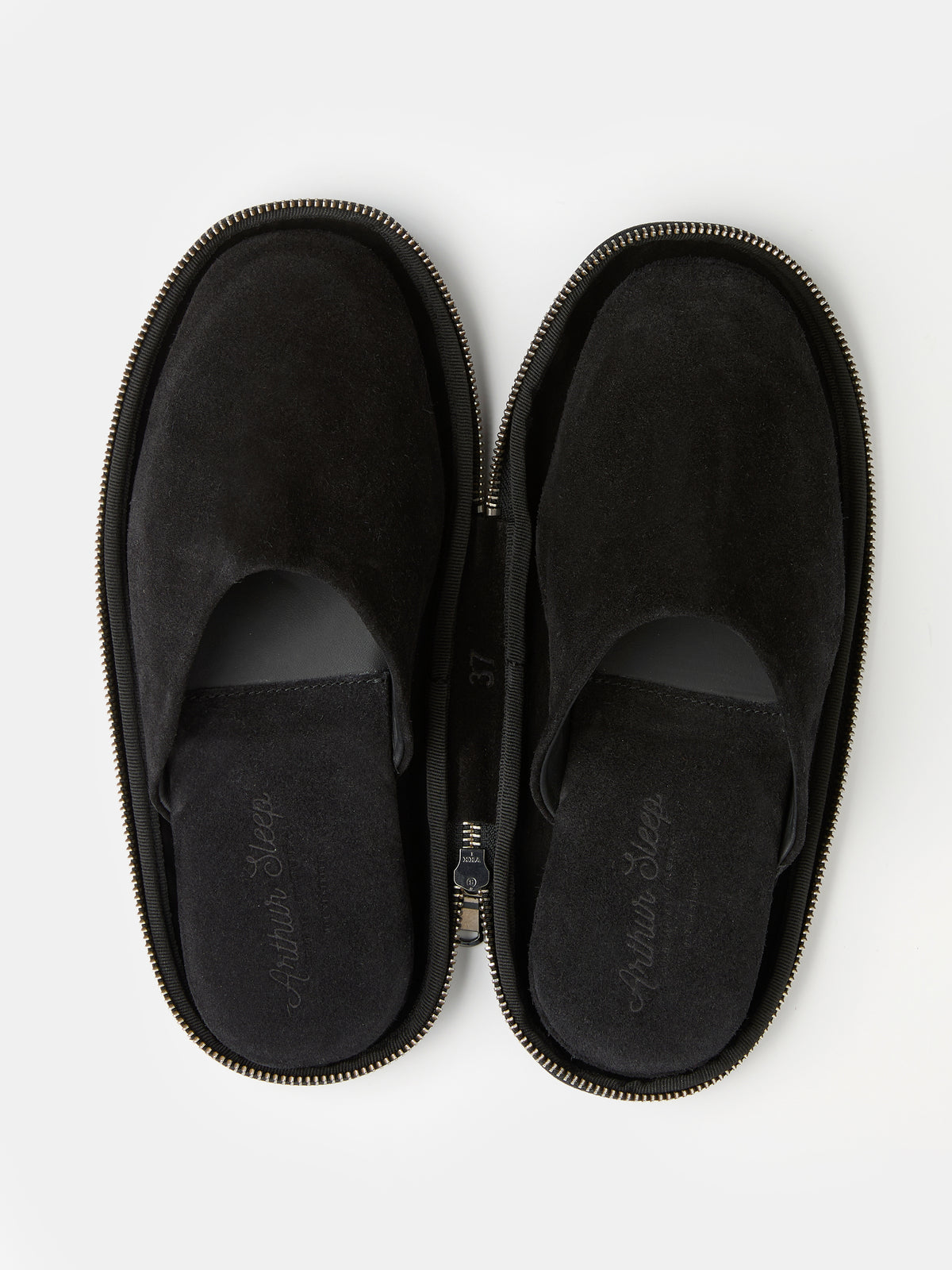 Globetrotter Glide Mule in Black suede, view 6