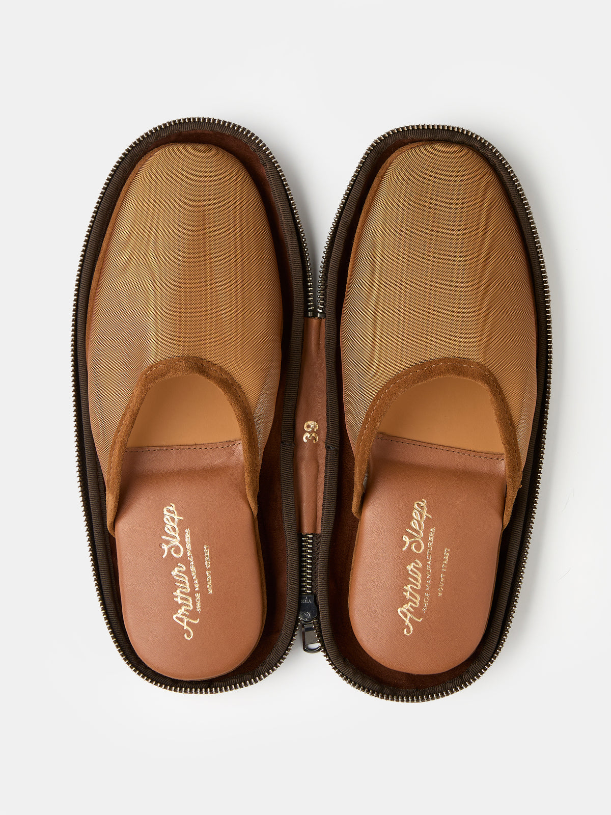 Globetrotter Glide Mule in Sheer green mesh and suede trim, view 6