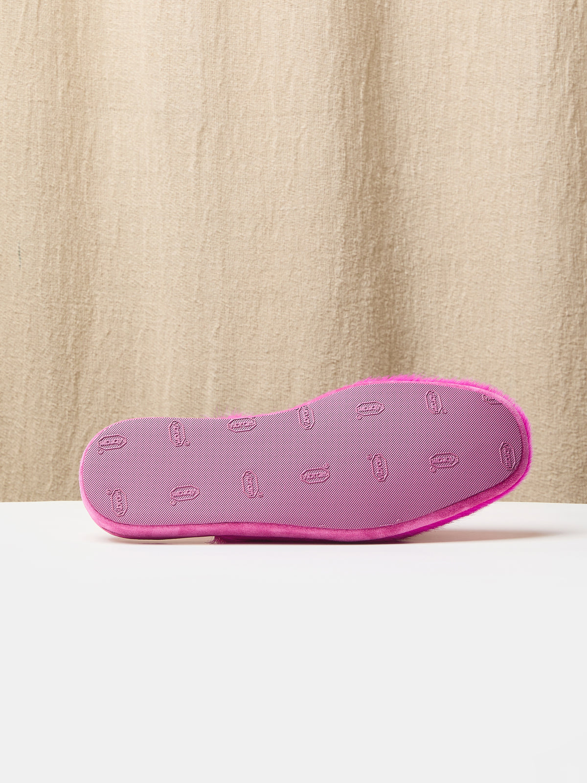 Globetrotter Glide Mule in Pink pony hair, view 3