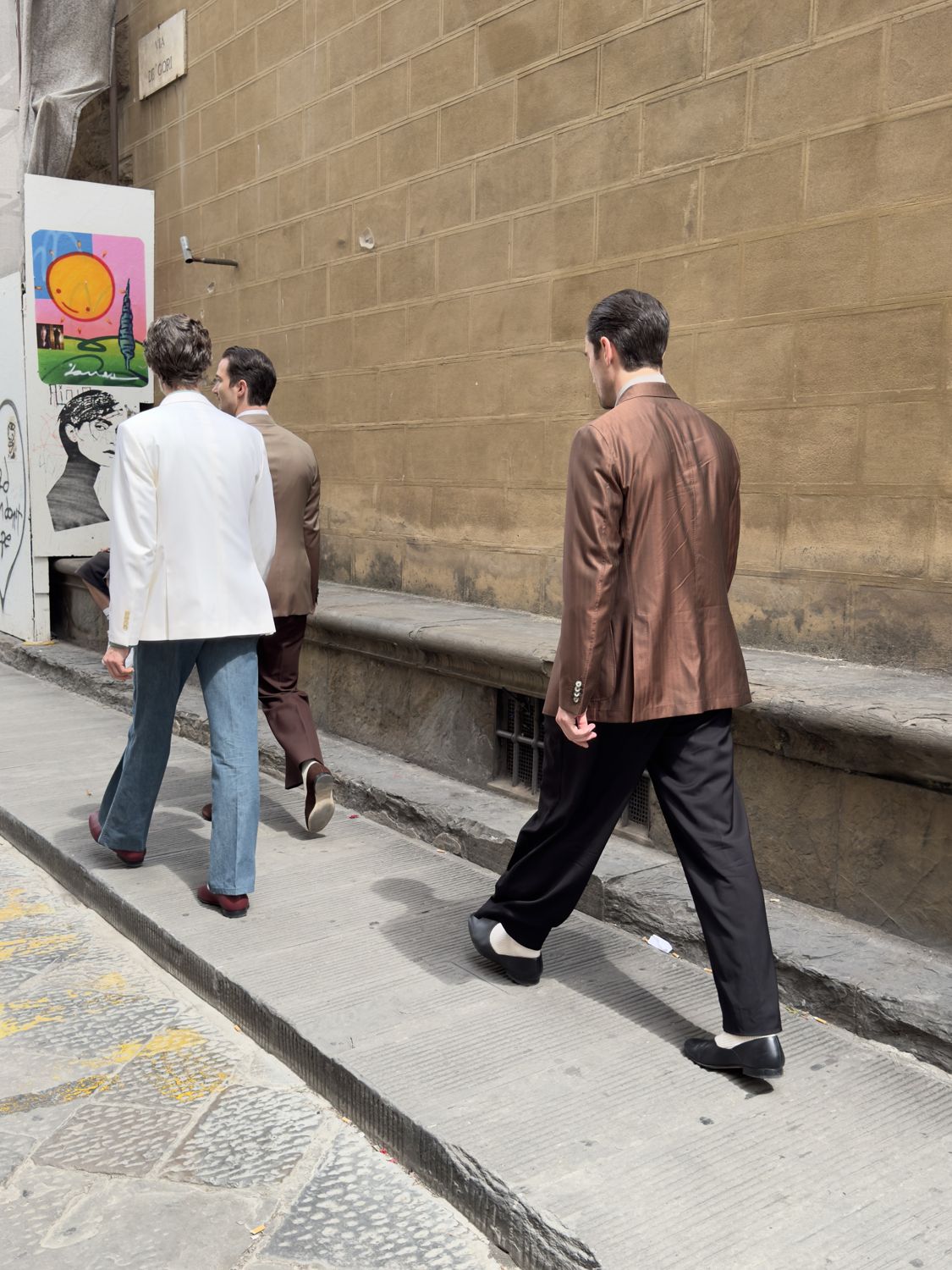 Two, walking