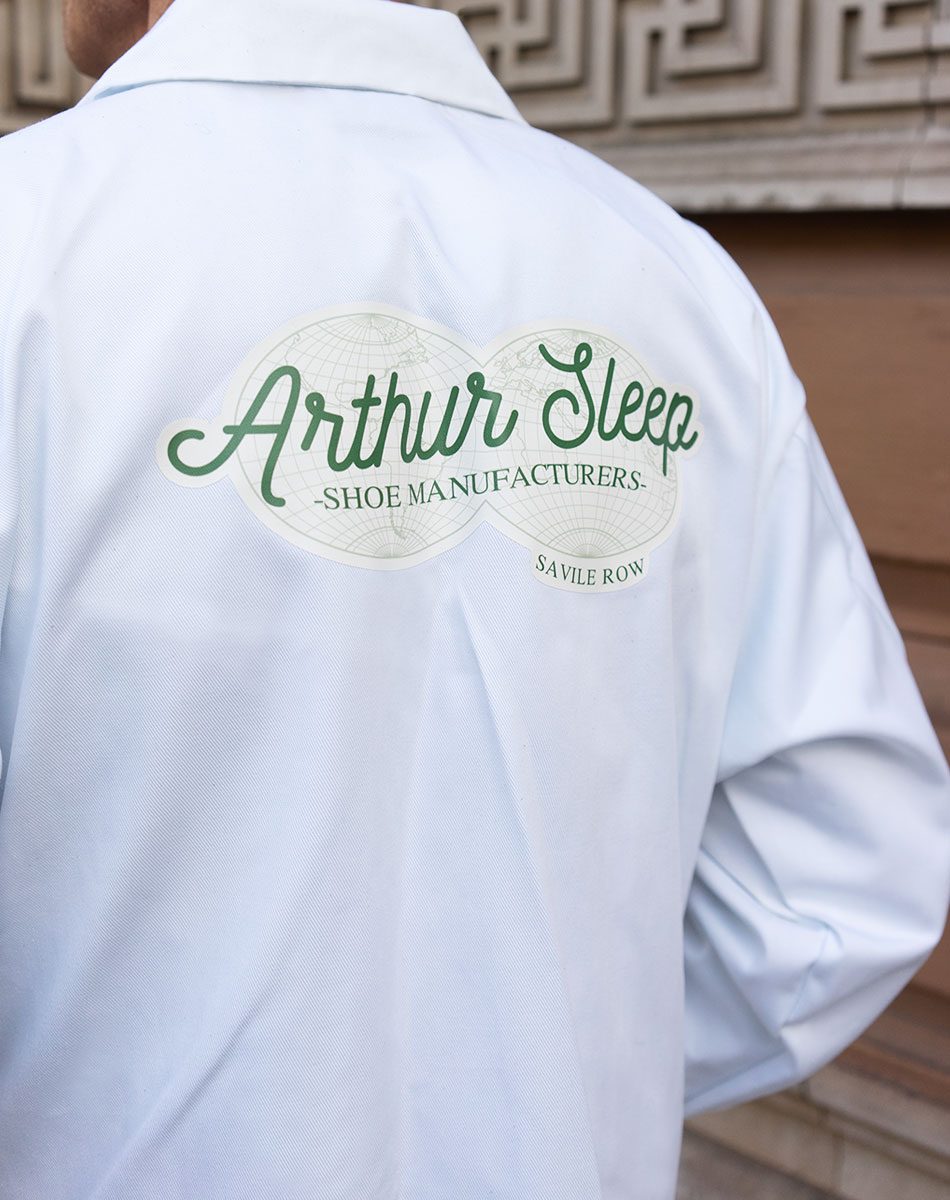 The Arthur Sleep workshop coat