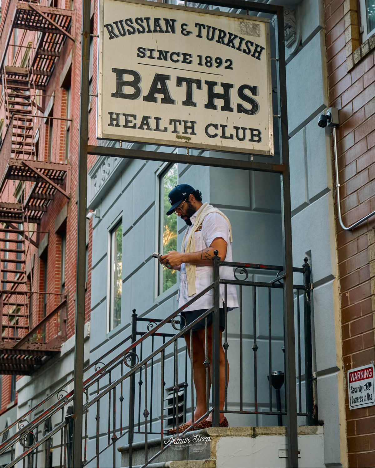 The Russian and Turkish Baths on East 10th Street, New York